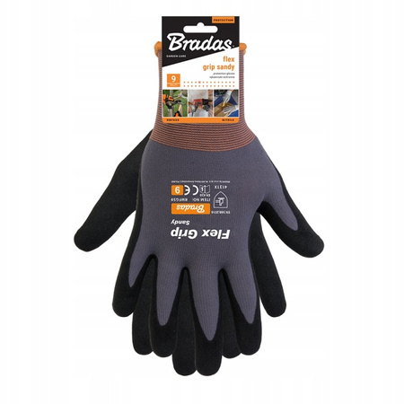 Rękawice ochronne FLEX GRIP SANDY nitryl roz. 10